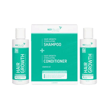 Kit de démarrage shampooing et après-shampooing Neofollics antichute cheveux Neofollics hair growth shampoo + conditioner starter kit - Hairgivers