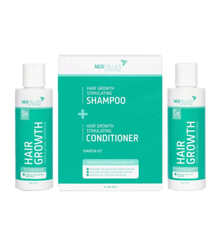 Neofollics hair growth shampoo + conditioner starter kit - Hairgivers