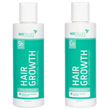 Kit de démarrage shampooing et après-shampooing Neofollics antichute cheveux Neofollics hair growth shampoo + conditioner starter kit - Hairgivers