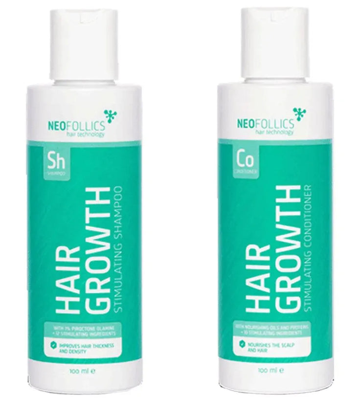 Neofollics hair growth shampoo + conditioner starter kit - Hairgivers