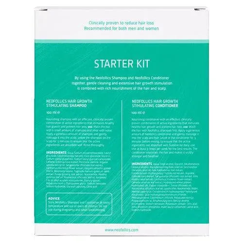 Neofollics hair growth shampoo + conditioner starter kit - Hairgivers