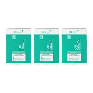 Neofollics tabletas suplemento anticaída pack de 3 Neofollics hair growth tablets 3-pack - Hairgivers