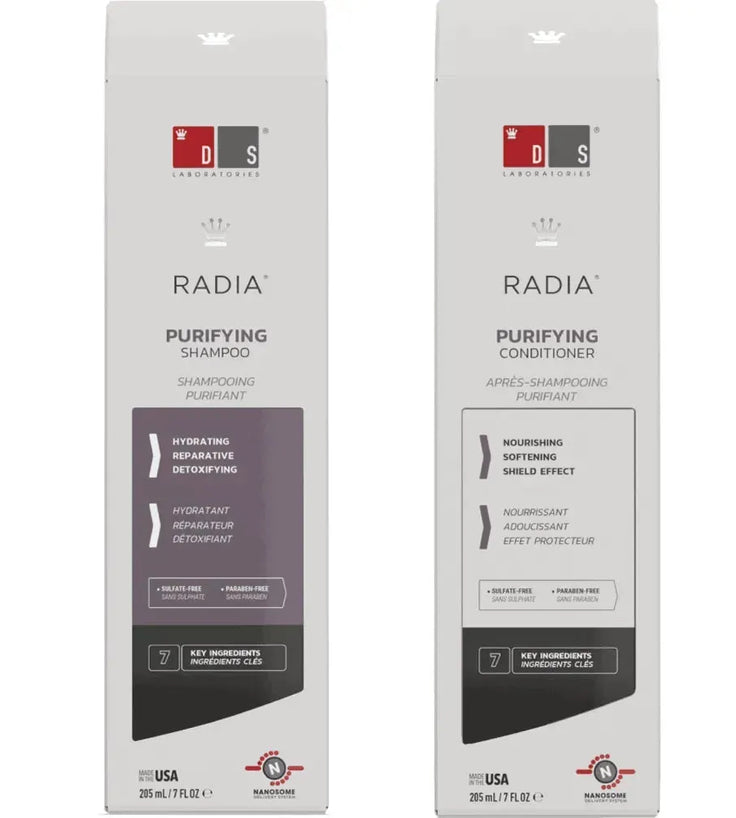 Radia shampoo + conditioner combination package - Hairgivers