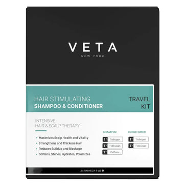 Kit da viaggio Veta shampoo + balsamo Veta shampoo + conditioner travel kit - Hairgivers