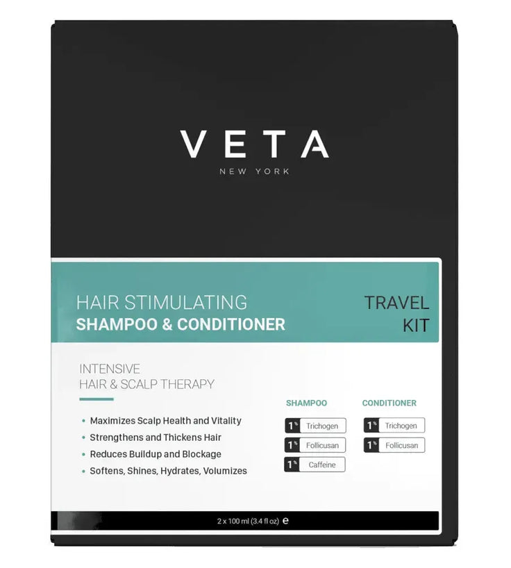 Veta shampoo + conditioner travel kit - Hairgivers