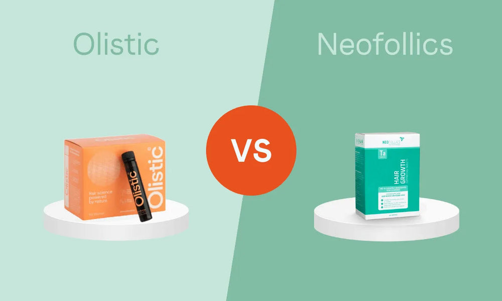 Olistic Womenin ja Neofollics-tablettien vertailu