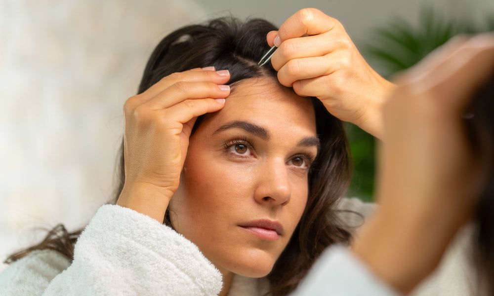 Cabelo cinzento