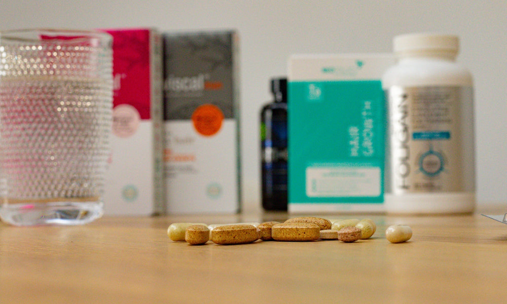 Vitamins and minerals against hair loss