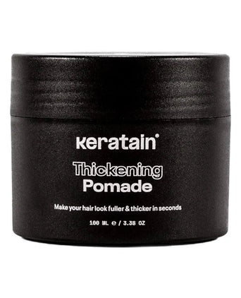 3x Keratain hair fibers + free Keratain pomade – Black (25 gr) - Hair Growth Specialist