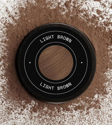 3x Keratain hair fibers + free Keratain pomade – Light brown (25 gr) - Hair Growth Specialist