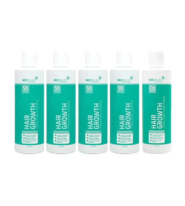 4x Neofollics shampoo + free conditioner - Hair Growth Specialist