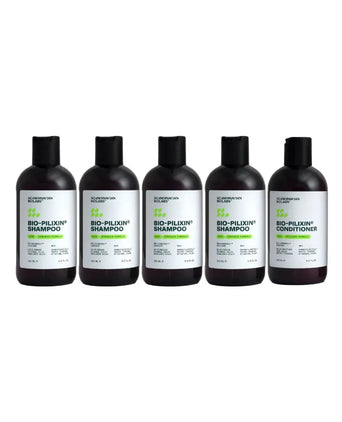 4x Scandinavian Biolabs shampoo (men) + free conditioner - Hair Growth Specialist