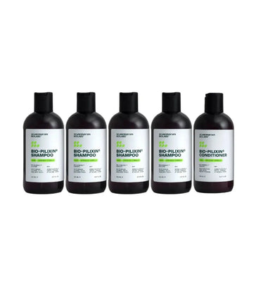 4x Scandinavian Biolabs shampoo (men) + free conditioner - Hair Growth Specialist