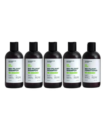 4x Scandinavian Biolabs shampoo (men) + free conditioner - Hairgivers