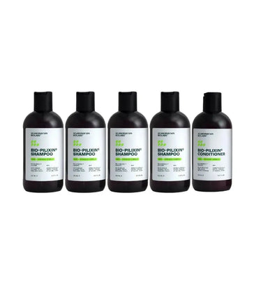 4x Scandinavian Biolabs shampoo (men) + free conditioner - Hairgivers