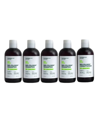 4x Scandinavian Biolabs shampoo (women) + free conditioner - Hair Growth Specialist
