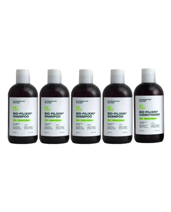 4x Scandinavian Biolabs shampoo (women) + free conditioner - Hairgivers