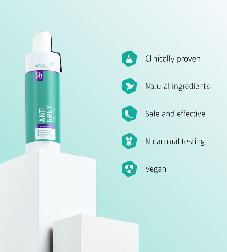 Neofollics anti-grå shampoo