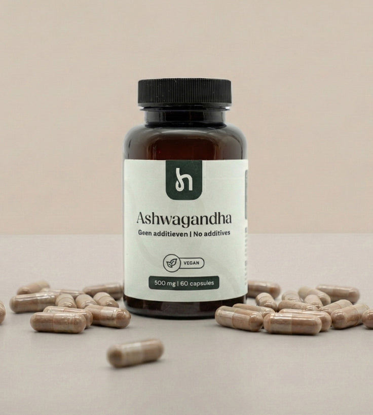 Hairgivers Suplemento de Ashwagandha 500 mg | 60 cápsulas (vegano)