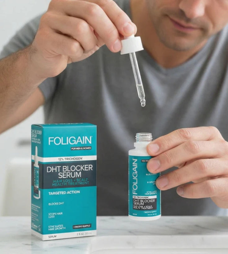 Siero bloccante del DHT Foligain (12% tricogeno)