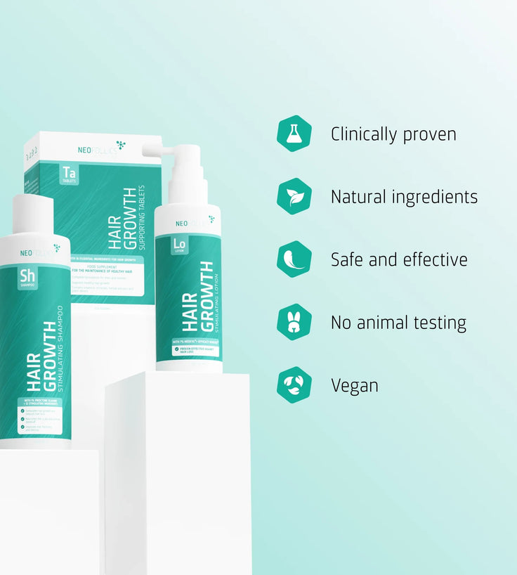 Neofollics Shampoo + Siero + Compresse