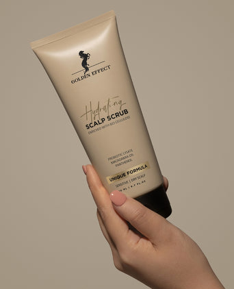 Golden Effect Serum + Mask + Scrub (torr hårbotten)