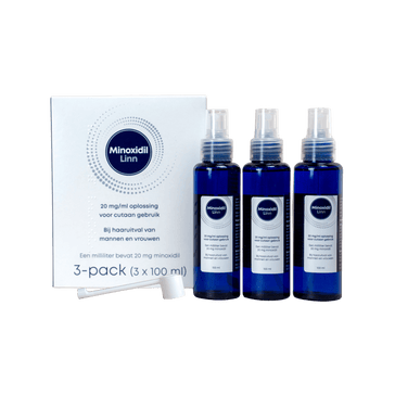Linn Minoxidil 2% spray 3-pack (3x100 ml)
