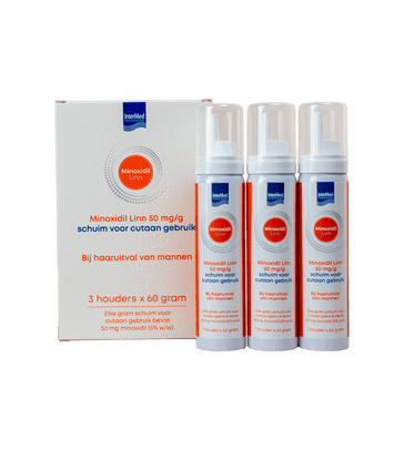 Linn Minoxidil 5% foam 3-pack (3x60 gr)
