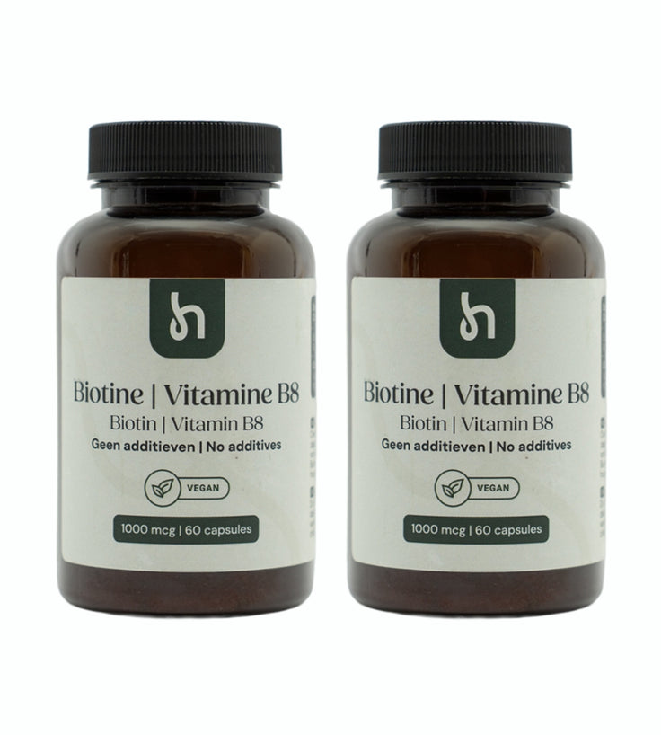 Hairgivers Suplemento de biotina 1000 mcg | 120 cápsulas (vitamina B7)