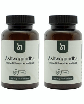 Hairgivers Ashwagandha suplement 500 mg | 120 kapsułek (wegańskie)