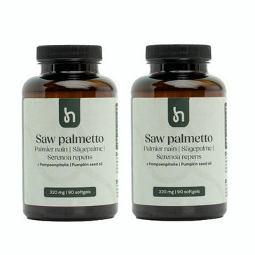 Hairgivers Saw palmetto supplement 320 mg | 180 capsules (Serenoa repens)