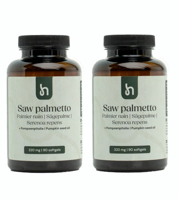 Hairgivers Saw palmetto tilskudd 320 mg | 180 kapsler (Serenoa repens)