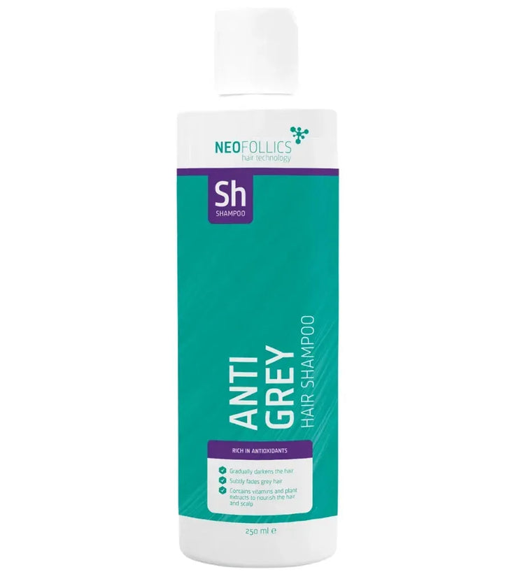 Absonutrix anti-grey capsules + Neofollics anti-grey serum & shampoo - Hairgivers