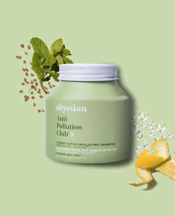 Abyssian Sunday detox exfoliating shampoo (250 ml) - Hairgivers