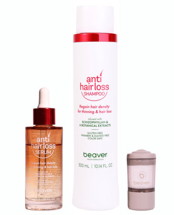 Shampooing anti-chute Beaver + sérum + applicateur