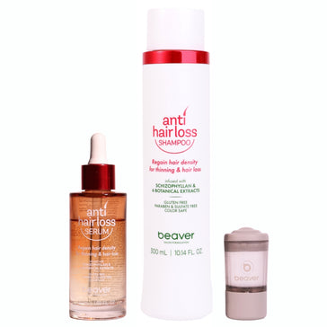 Beaver Anti-Hair Loss Shampoo + Serum + Applikator