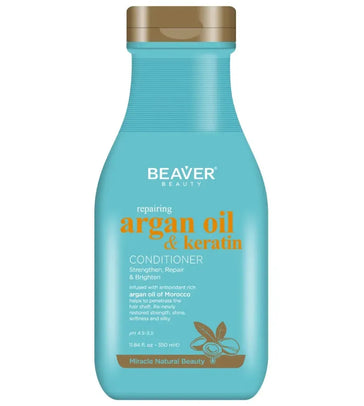 Beaver Argan Oil & Keratin repair conditioner (350 ml) - Hair Growth Specialist