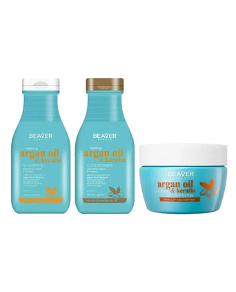Beaver Argan Oil & Keratin repairing treatment - Hairgivers