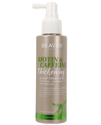 Beaver Biotin & Caffeine thickening scalp treatment - Hair Growth Specialist