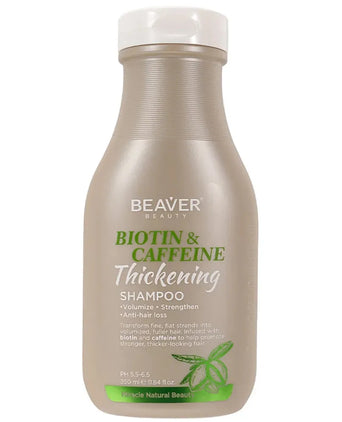 Beaver Biotin & Caffeine thickening shampoo (350 ml) - Hair Growth Specialist