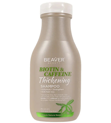 Beaver Biotin & Caffeine thickening shampoo (350 ml) - Hair Growth Specialist