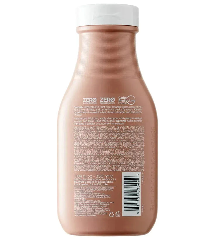 Beaver Brazilian Keratin smoothing shampoo (350 ml) - Hairgivers
