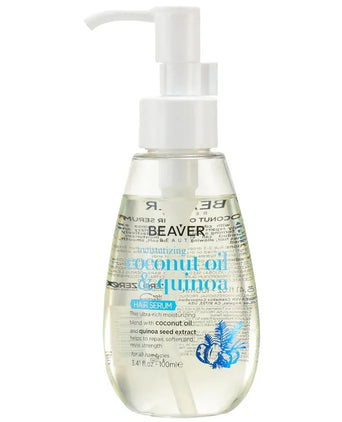 Beaver Coconut Oil & Quinoa moisturizing hair serum (100 ml) - Hairgivers