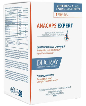 Ducray Anacaps Expert capsules - Hair Growth Specialist