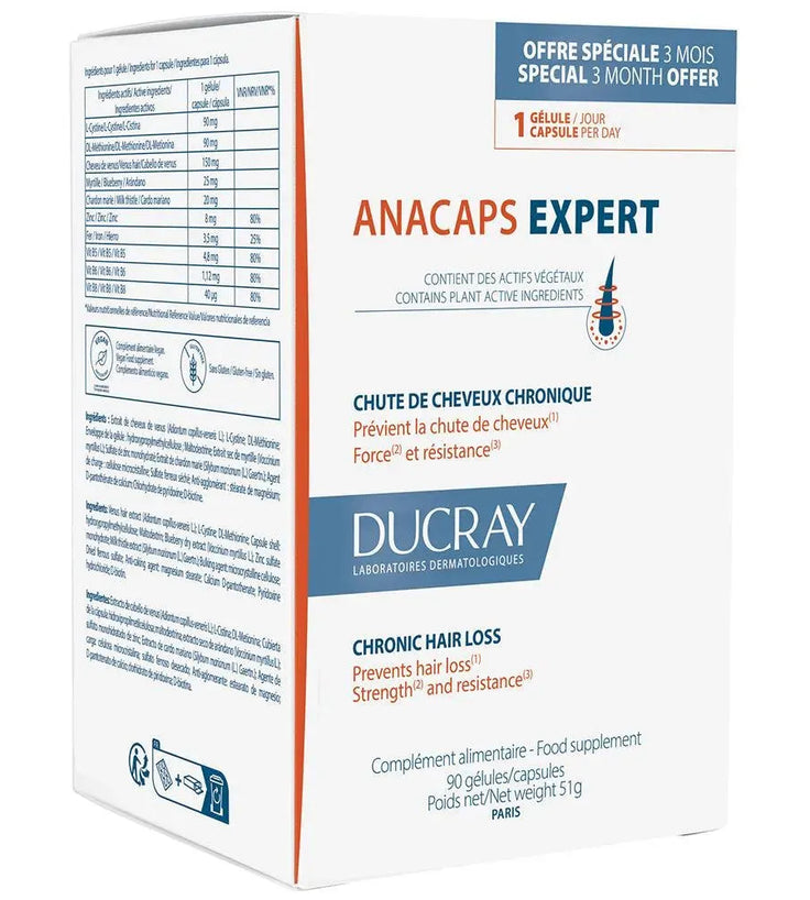 Ducray Anacaps Expert capsules - Hairgivers