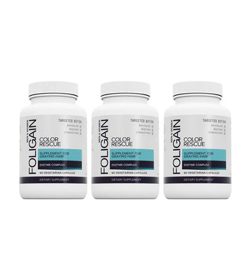 Foligain anti-grey capsules (3-pack) - Hair Growth Specialist