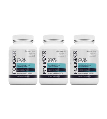 Foligain anti-grey capsules (3-pack) - Hair Growth Specialist