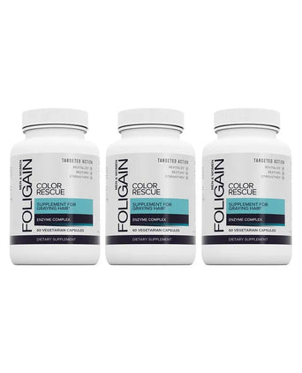Foligain anti-grey capsules (3-pack) - Hairgivers