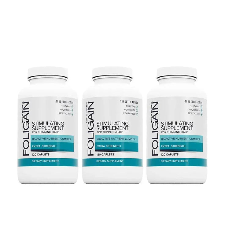 Foligain hair growth capsules (3-pack) - Hairgivers