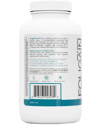 Foligain hair growth capsules (60 capsules) - Hair Growth Specialist